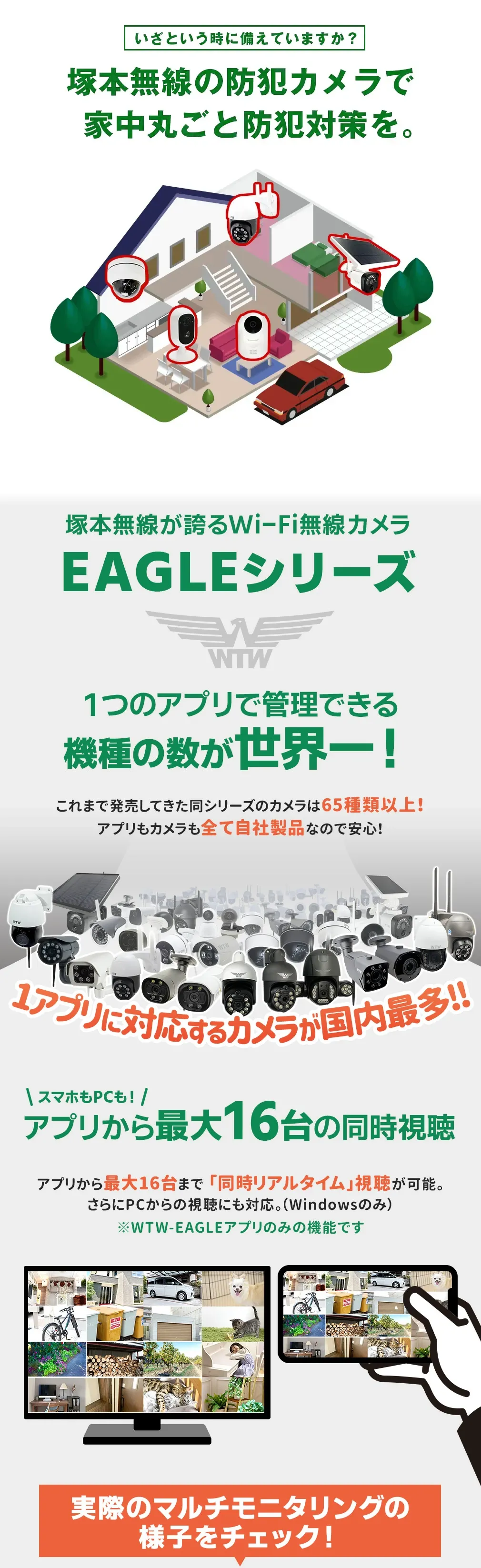 【WTW-EAGLE】アプリひとつでまとめて管理！