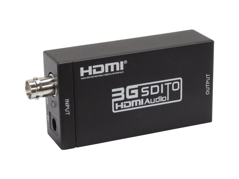 WTW-HDM3｜HD-SDI/3G-SDI→HDMI映像変換器コンバーター【防犯カメラ 塚本無線】